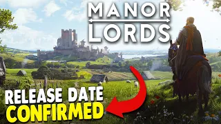 MANOR LORDS - BREAKING NEWS - NEW GAMEPLAY - RELEASE DATE & CONSOLES CONFIRMED