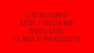 Vampire Spell- REALLY WORKS!! (TESTED)