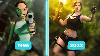 Evolution Of Lara Croft Tomb Raider Games (1996-2022) #tombraider#2022#gamescope