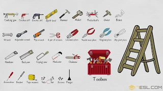 List of Tools in English | Learn Tools Names with Pictures | Tools Vocabulary