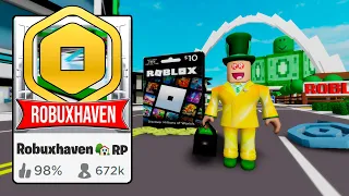 ROBUXHAVEN! The Brookhaven of Robux *only for rich*