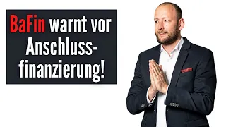 Warnung vor der Anschlussfinanzierung #baufinanzierung