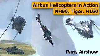 The Airbus Helicopter performed an incredible flying display at the Paris Airshow 2023