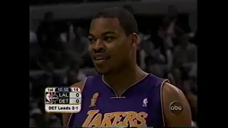 Detroit Pistons vs L.A Lakers Game 4 2004 Finals