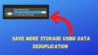 Windows Server 2019 or 2016 Data Deduplication