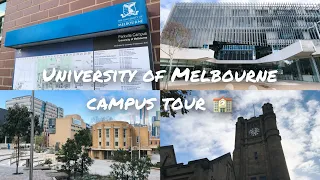 University of Melbourne Campus Tour 🏫 | Visited my university 🥺😌
