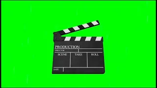 Clapper board green screen | Green screen clapper board video | Green screen | VFX BY ME