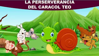 LA PERSEVERANCIA DEL CARACOL TEO | Cuentos infantiles cortos