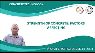 Strength of Concrete: Factors Affecting