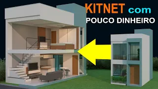 Como Fazer KITNET PERFEITA que RENDE MAIS gastando POUCO DINHEIRO