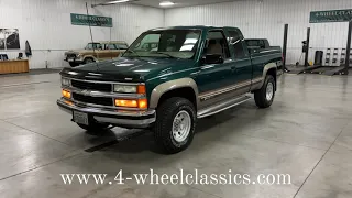 1 OWNER, RUST FREE 1998 CHEVY K2500 SILVERADO EXTENDED CAB FROM THE PACIFIC NW!