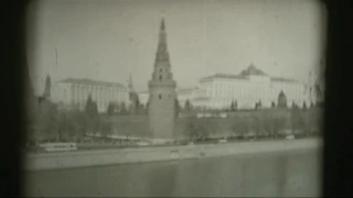 Черно-белая Москва, 8мм, апрель 1973 г.