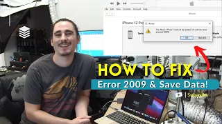 How to fix iPhone Error 2009 & Save Your Data!