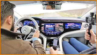 CE QUE VOUS NE SAVEZ PAS SUR LA MERCEDES EQS & SON HYPERSCREEN