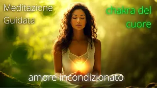 Chakra del cuore meditazione di amore incondizionato.