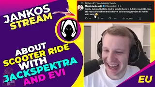 Jankos About Ride With JACKSPEKTRA and EVI 👀