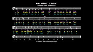 Jesus Is Risen!  Let Us Sing!  [anonymous / LASST UNS ERFREUEN]  anon.