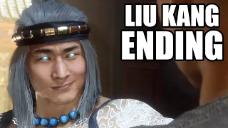 MORTAL KOMBAT 11 Aftermath - Fire God Liu Kang Ending