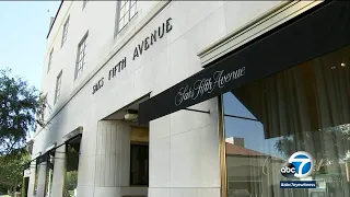 Suspects sought in robbery of $40K worth of purses from Saks Fifth Avenue in Beverly Hills | ABC7