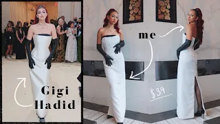 Recreating Gigi Hadid's Met Gala Look for $39