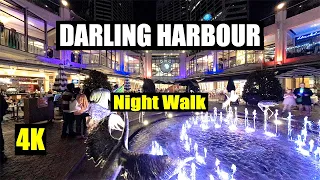 City Walk Vlog Sydney Nightlife Darling Harbour Square CBD QVB Town Hall 街拍悉尼情人港 街を歩く シドニーのラブレター