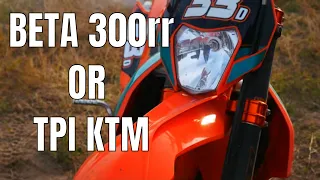 BETA 300rr 2 stroke VS KTM 250i / Husqvarna 250i - basic review