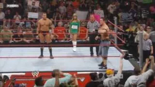 RAW 03/17/08 - Randy Orton & John Cena vs Entire Raw Roster [1/2] HQ