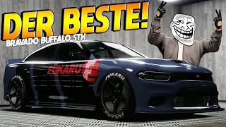 *KRANK* DAS NEUE BESTE MUSCLE CAR | Race TEST | Bravado Buffalo STX [ GTA Online ]