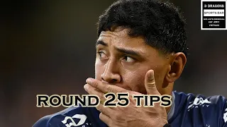 NRL 2023 - Round 25 Tips