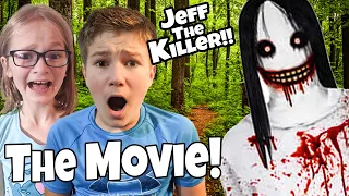 JEFF the KILLER in the Woods! The MOVIE!