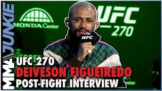 Deiveson Figueiredo: If Brandon Moreno behaves, I'll give him fourth fight | UFC 270