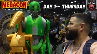 Megacon Orlando 2023 Day 1 Vlog | Roger Roger