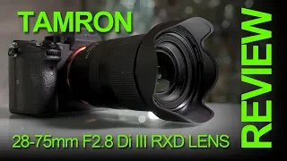 TAMRON 28-75mm F2.8 Di III RXD Zoom Lens Review Compared to Sony FE 24-70mm f2.8 GM Lens