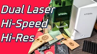 Why 2 Lasers Are Better Than 1 - Impressed By The New xTool F1 Laser Engraver