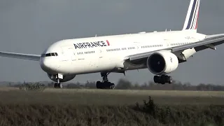 777 Crosswind Landing Goes Wrong