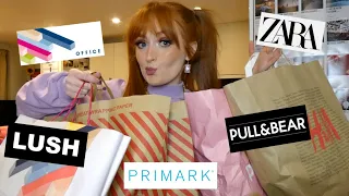 £500 BOXING DAY HAUL - zara, pull and bear, primark, lush, h&m, office, boots and so much more