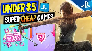 14 GREAT PSN Game Deals UNDER $5! PSN Extended Play + Under $20 Sales SUPER CHEAP PlayStation Games