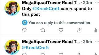 @KreekCraft please reply to me on twitter and unban me on discord please