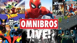 OmniBros LIVE! Video Games Based on Comic Books!