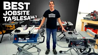 THE BEST Jobsite Table Saw - Bosch, Dewalt, Makita, SawStop, SkilSaw. How to choose the one for you.