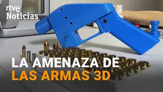ARMAS de FUEGO creadas con IMPRESORAS 3D: INDETECTABLES y SIN REGISTROS | RTVE Noticias