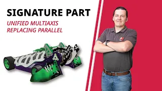 Unified Multiaxis Replacing Parallel Toolpaths | Mastercam 2023 Signature Parts