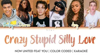 Now United - Crazy Stupid Silly Love Karaokê | Você é um membro!