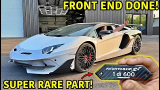 Rebuilding A Wrecked Lamborghini Aventador SV Part 11