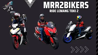 MRR2BIKERS Ride Lemang Toki kena Saman Polis dan Honda Xadv750 di Langgar lari oleh kereta BMW