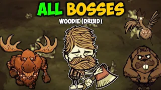 Defeating EVERY Boss as Woodie (Druid Lumberjack)