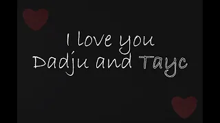 Dadju & Tayc - I love you (official Lyrics video)@DADJU @Tayc@Heritage-DxT