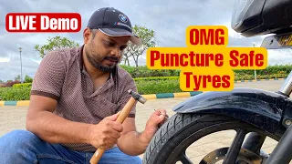 India's one of the first PUNCTURE SAFE Bike Tyres | CEAT Puncture Safe