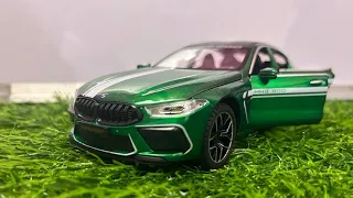 Unboxing BMW M8 1: 24 | Diecast Scale Model Cars