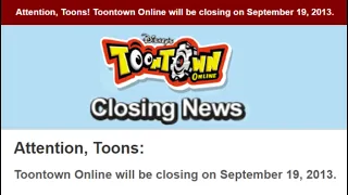 [URGENT NEWS] Toontown Online is shutting down